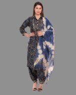 Women Floral Print Straight Kurta Suit Set